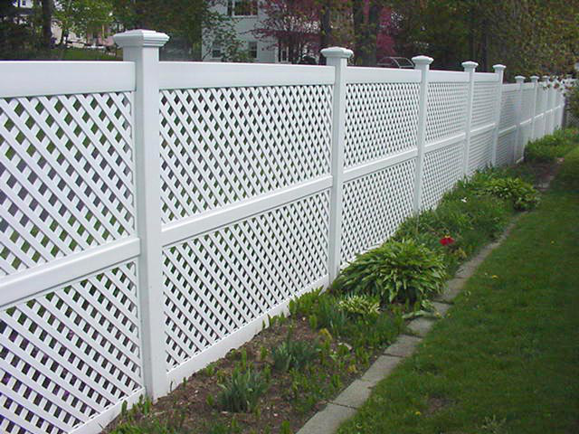 permalatt vinyl lattice privacy fence