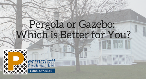 Pergola or Gazebo- Which is Better for You-