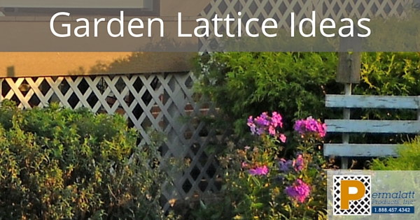 Garden Lattice Ideas