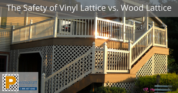 The Safety of Vinyl Lattice vs. Wood Lattice