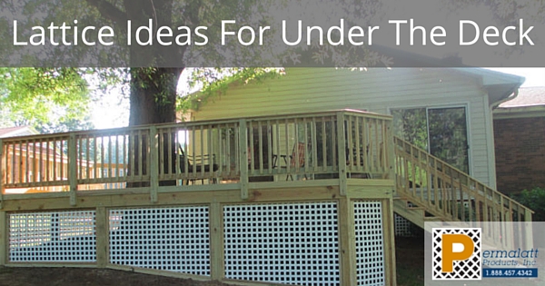 Lattice Ideas For Under The Deck