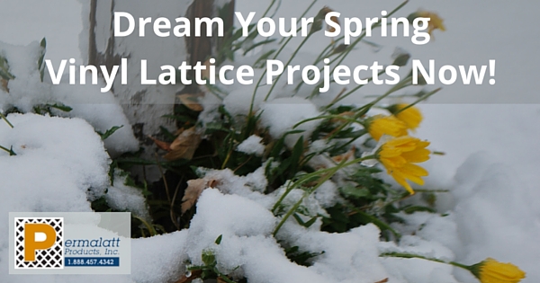 Dream Your Spring Vinyl Lattice Projects Now!