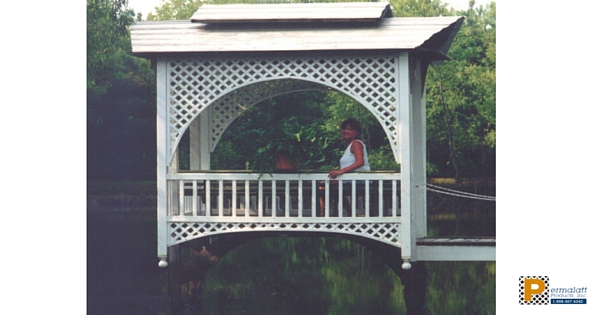 Pergolas and Gazebos with Lattice