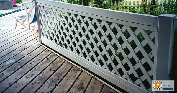 Transforming your deck with lattice deck railing