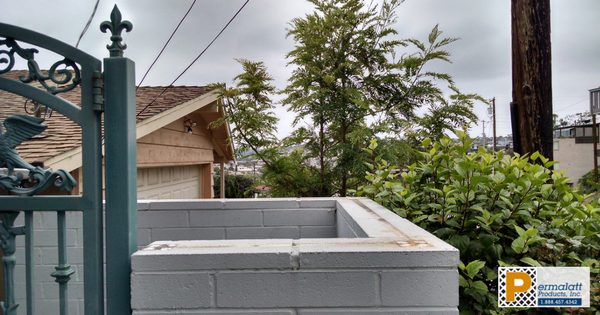 Vinyl Lattice Privacy Fence_ Before and After