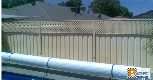 How to Connect and Use Lattice with a Vinyl Fence - 1