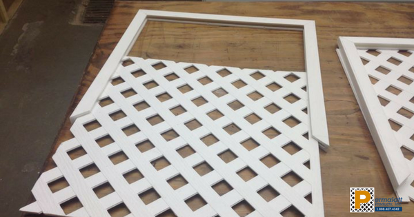 Lattice Solution For Screen Doors