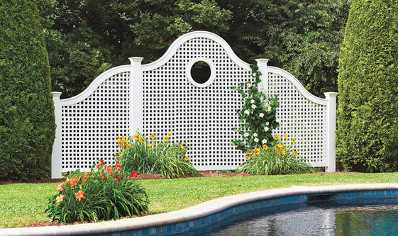 How to Hide your Pool Equipment with Vinyl Lattice