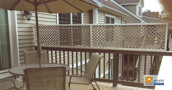 Before and After_ Privacy Fences and Under Deck Enclosures with Permalatt Vinyl Lattice-4