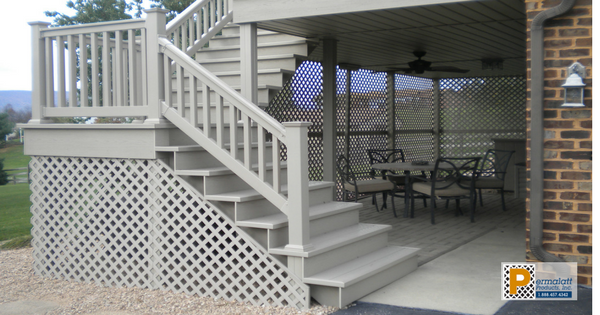 Before and After_ Privacy Fences and Under Deck Enclosures with Permalatt Vinyl Lattice-6