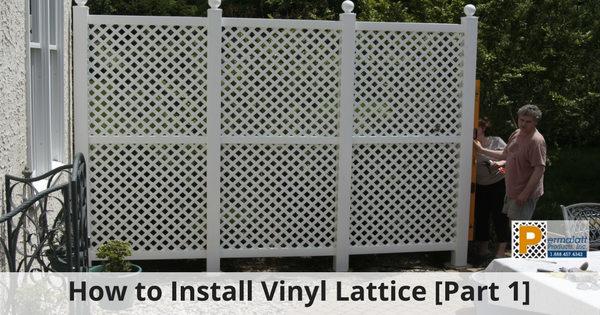 How to Install Vinyl Lattice -Part 1-315(1)