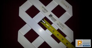DuraShell® Vinyl 1/4 inch lattice fencing