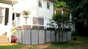 Lattice Deck Skirting