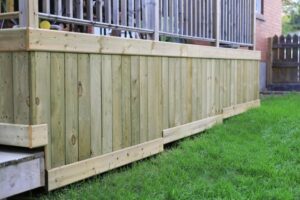 Deck Skirting Fencing Boards