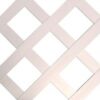 SAMPLE:  1/4In. Vinyl Lattice Sample - Decorative