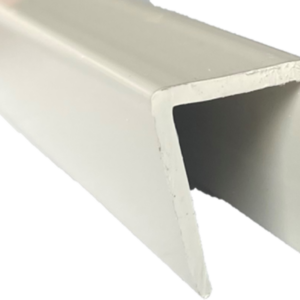 1/2In. Vinyl U-Channel Perimeter Trim for 1/2In. DuraShell® Lattice