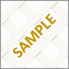 SAMPLE:  1/4In. Vinyl Lattice Sample - Decorative