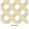 1" Diagonal 1/2In. 3D Vinyl Lattice - DuraShell®