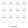 1" Square 1/2In. 3D Vinyl Lattice - DuraShell®