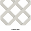 3" Diagonal 1/2In. 3D Vinyl Lattice - DuraShell®