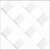 1-7/8" Diagonal 1/4In. 3D Vinyl Lattice – Decorative