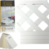 SAMPLE:  1/2In. Vinyl Lattice Complete Sample Kit - DuraShell®