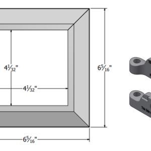 4" Flair and Bracket Kit